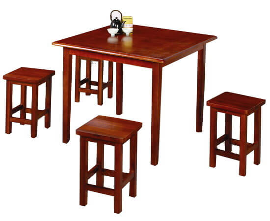 餐廳用實木餐桌椅